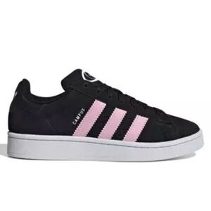 Adidas Originals Campus "Core Black/Ftwr White/True Pink" Women's Shoe